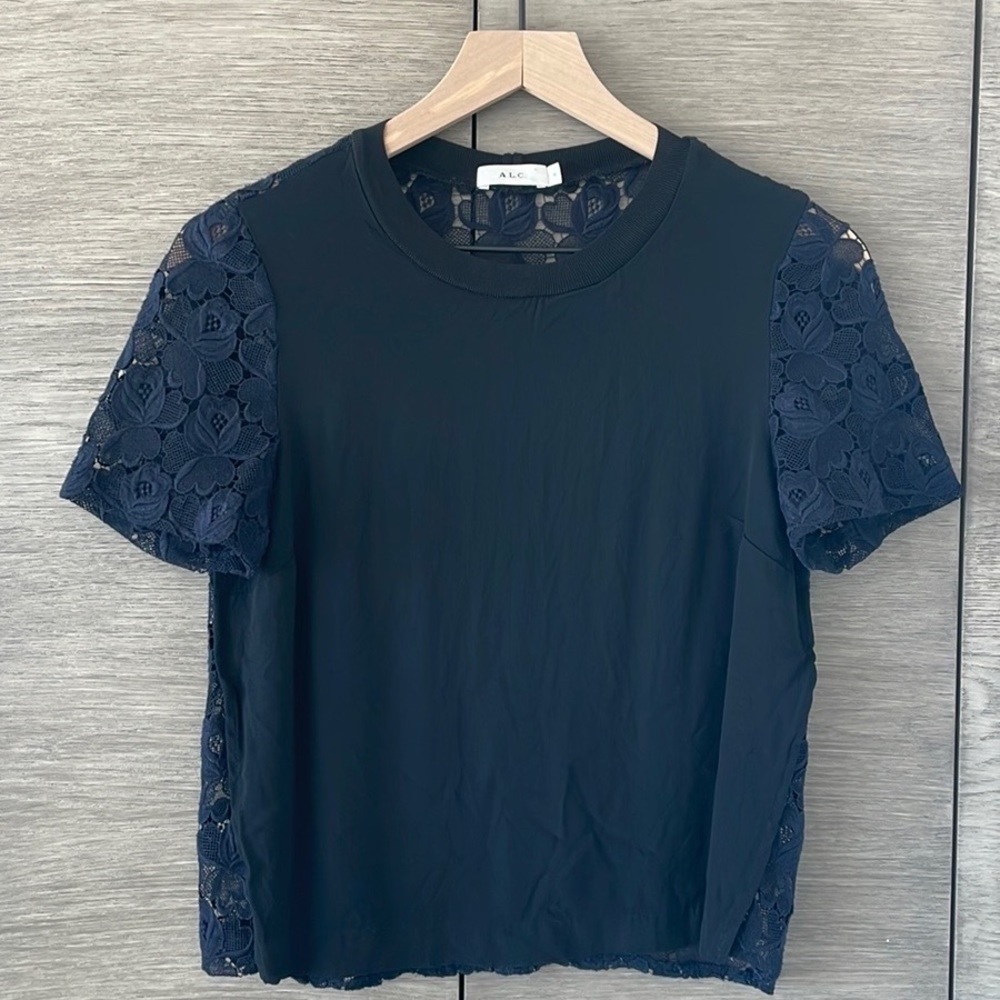ALC navy blue top